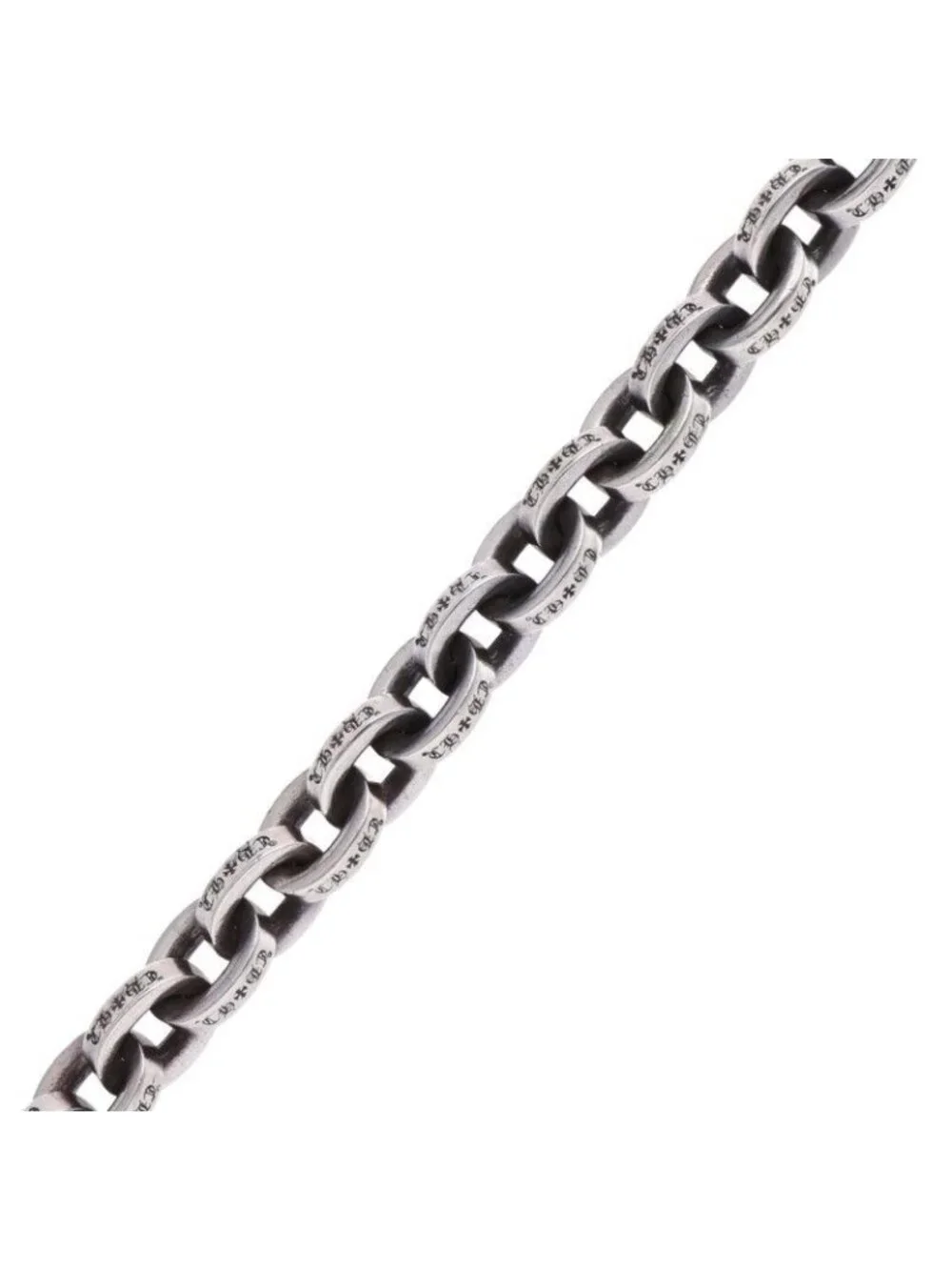 Chrome Hearts Large Paper Large Chain Silver Bracelet